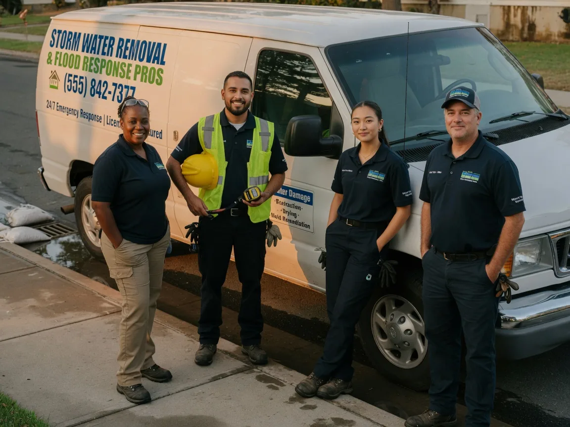 Storm Damage Water Removal company in Dublin, CA